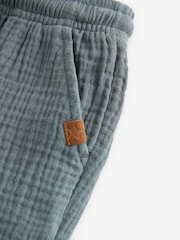Blue Soft Textured Shorts (3mths-7yrs) - Image 7 of 7
