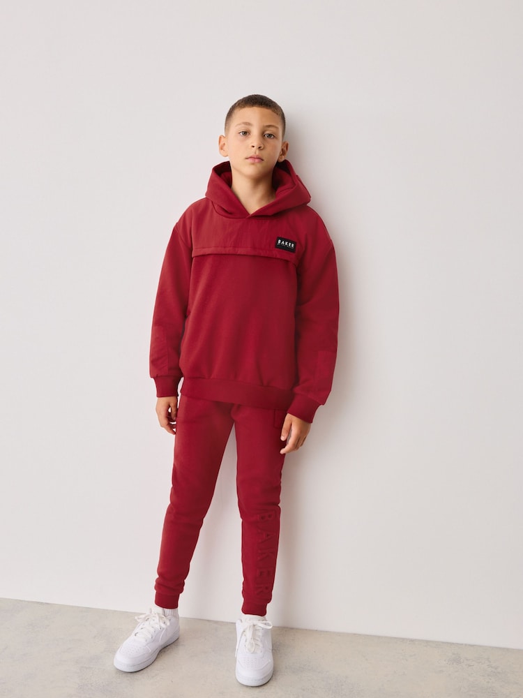 Baker by Ted Baker Embossed Hoodie and Jogger Set - Image 1 of 15