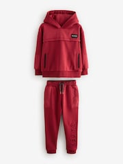 Baker by Ted Baker Embossed Hoodie and Jogger Set - Image 10 of 15