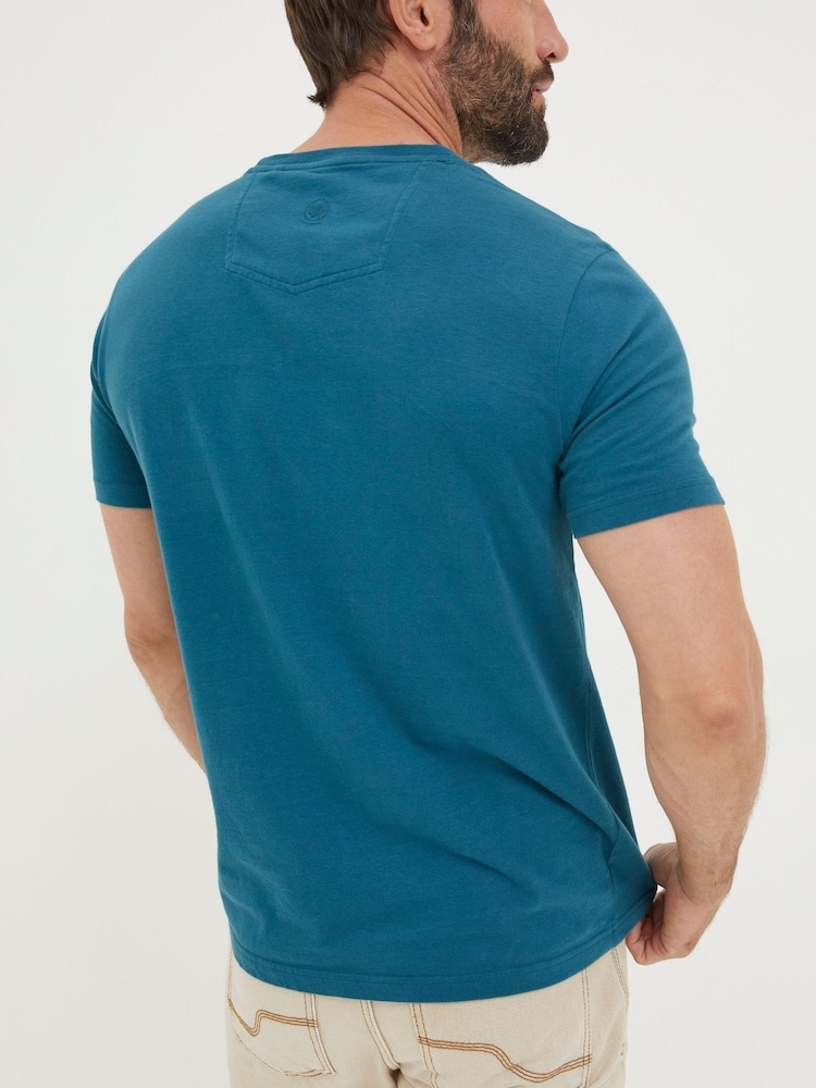 FatFace Blue VW Stacked T-Shirt - Image 2 of 3