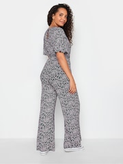M&Co Black Light Wrap Jumpsuit - Image 3 of 4