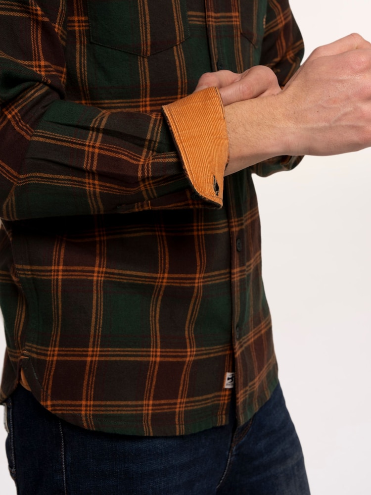 Brakeburn Finsbury Check Shirt - 6суретінің 6 суреті