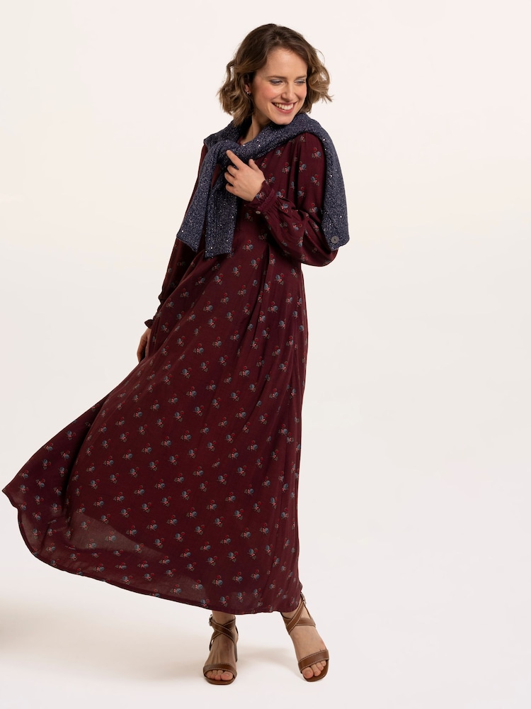 Brakeburn Chestnut Dress - 6суретінің 6 суреті