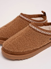 Brakeburn Brown Meadow Slippers - Image 5 of 5