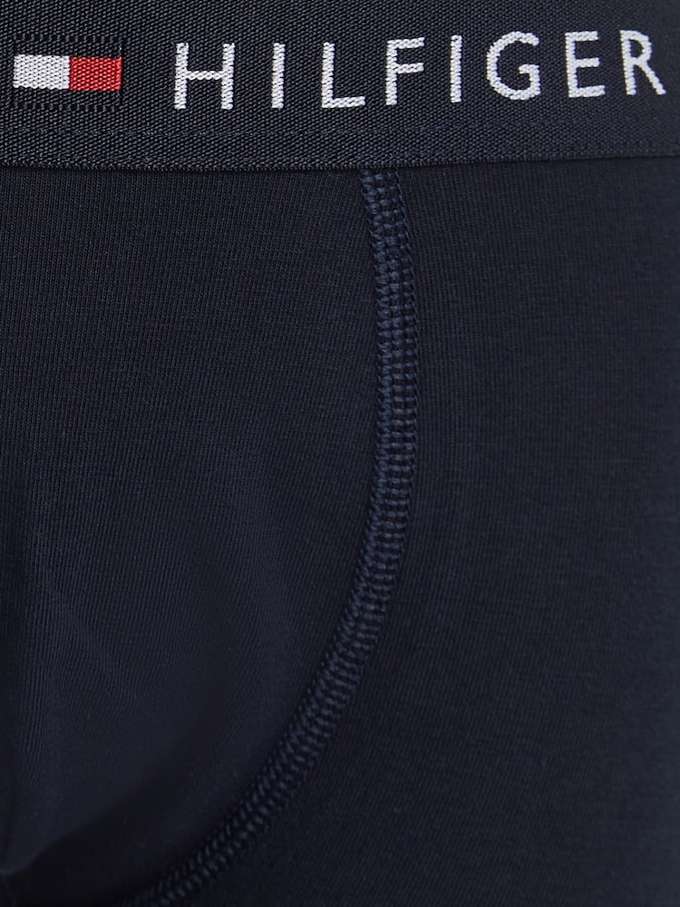 Tommy Hilfiger Blue Trunks 2 Pack - Image 3 of 3 Tommy Hilfiger Blue Trunks 2 Pack - Image 3 of 3