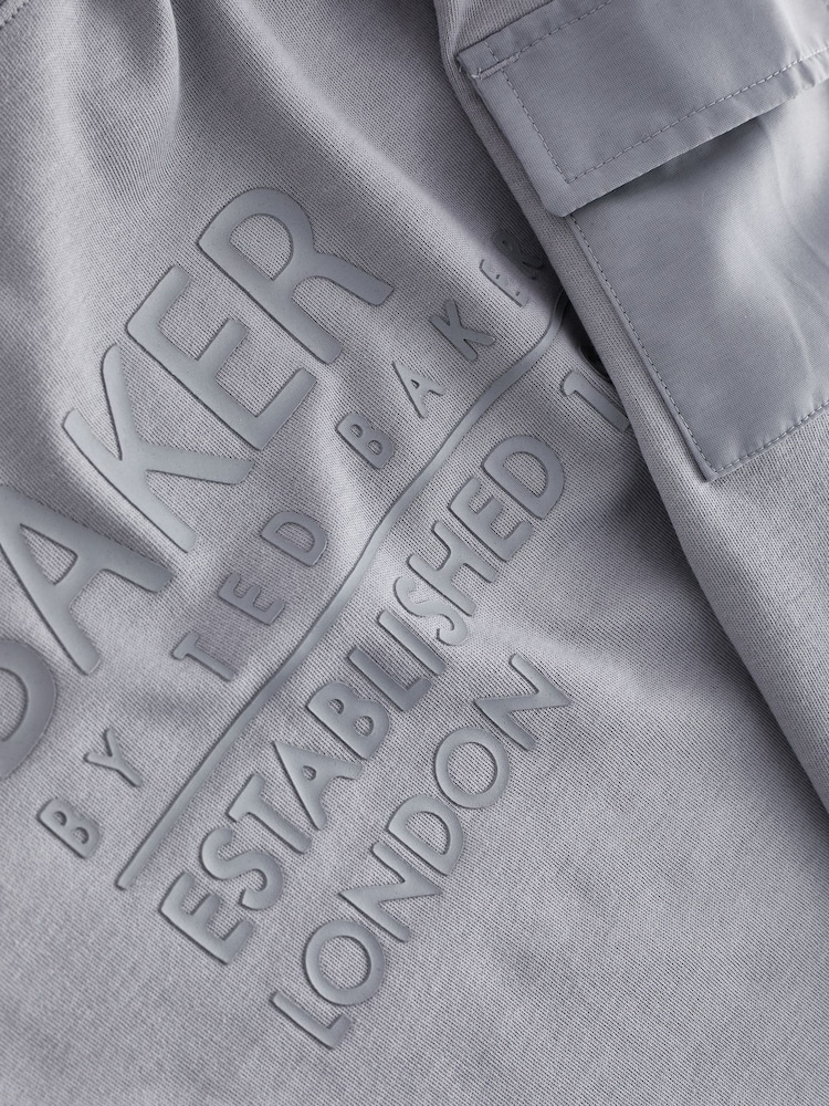 Baker by Ted Baker 100% Cotton Heavyweight Long Sleeve T-Shirt - Image 3 of 3
