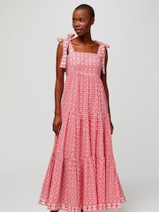 Aspiga Tabitha Maxikleid aus 100 % Baumwolle - Bild 1 von 6