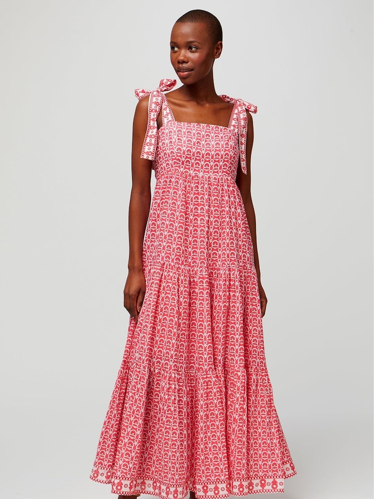 Aspiga Tabitha Maxikleid aus 100 % Baumwolle - Bild 1 von 6