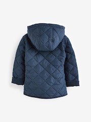 Marineblau/blau - Steppjacke aus Teddyfleece mit Futter (3 Monate – 7 Jahre) - Bild 7 von 7