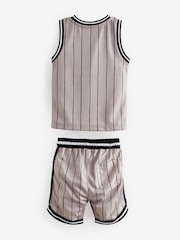 Vertikale Streifen - Set mit Trägertop und Shorts (3 Monate bis 7 Jahre) - Bild 6 von 7
