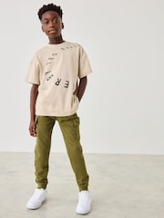 Baker by Ted Baker Graphic 100% Cotton T-Shirt and Joggers Set - Image 1 of 12