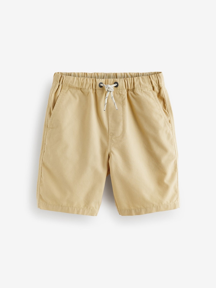Rust/Orange/Yellow 100% Cotton Pull-On Shorts 3 Pack (3-16yrs) - Image 2 of 6