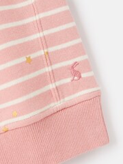 Joules Poppy Pink Striped Sweater Dress - Image 4 of 5