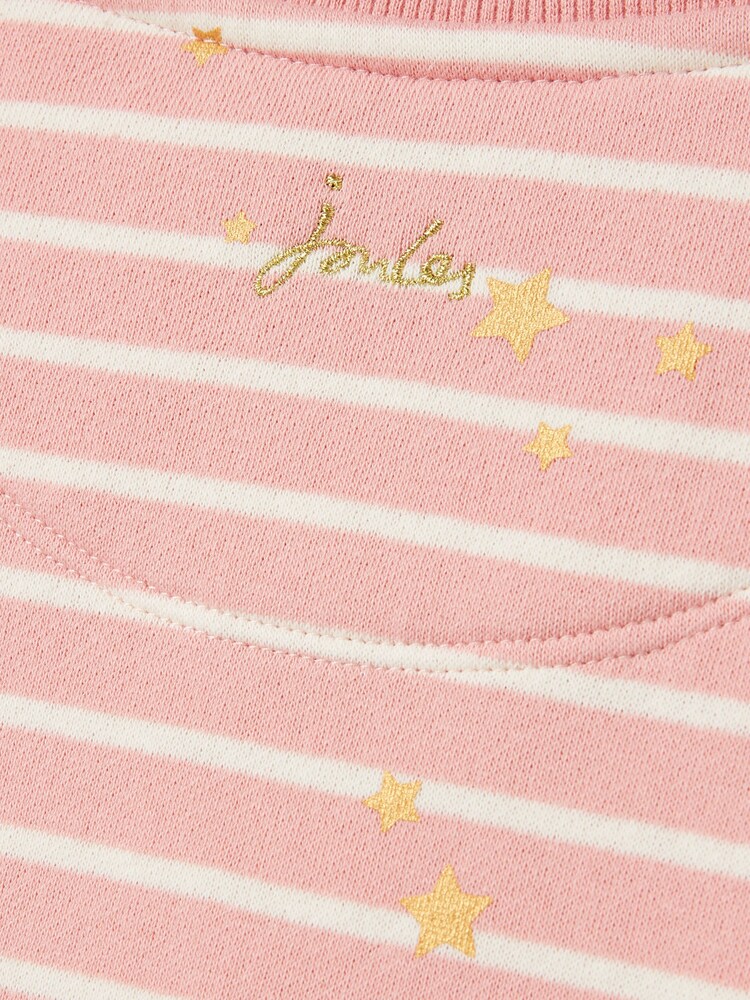 Joules Poppy Pink Striped Sweater Dress - Image 5 of 5