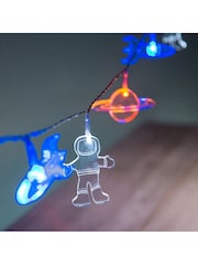 Lights4fun 12 LED Lunar Spaceman Battery Lights - Image 1 of 3