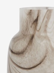 Natural Swirl Glass Vase - Image 3 of 3