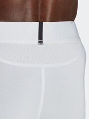 adidas White Techfit AEROREADY Short Tights - Image 5 of 6