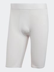 adidas White Techfit AEROREADY Short Tights - Image 6 of 6