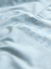 Baker by Ted Baker Shirt Long Sleeves 100% Cotton Polo Shirt - Image 4 of 4