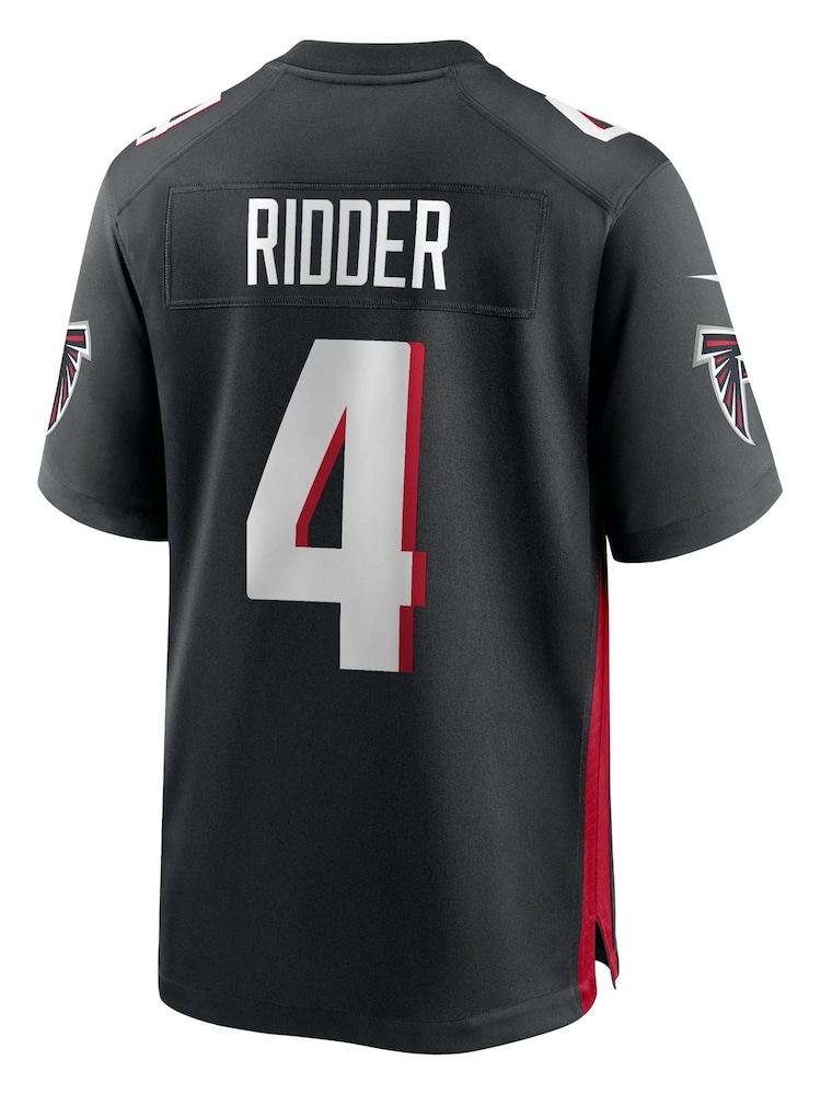 Nike Black NFL Atlanta Falcons Home Game Jersey - Desmond Ridder - Image 3 of 3