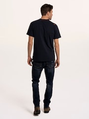 Brakeburn Blue Paddle Board Printed Cotton T-Shirt - Image 2 of 5