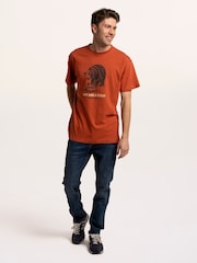 Brakeburn Brown Oakwoodley Bear Out And A Trout T-Shirt - Image 5 of 6
