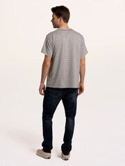 Brakeburn Spruce Multi Stripe T-Shirt - Bild 2 av 6