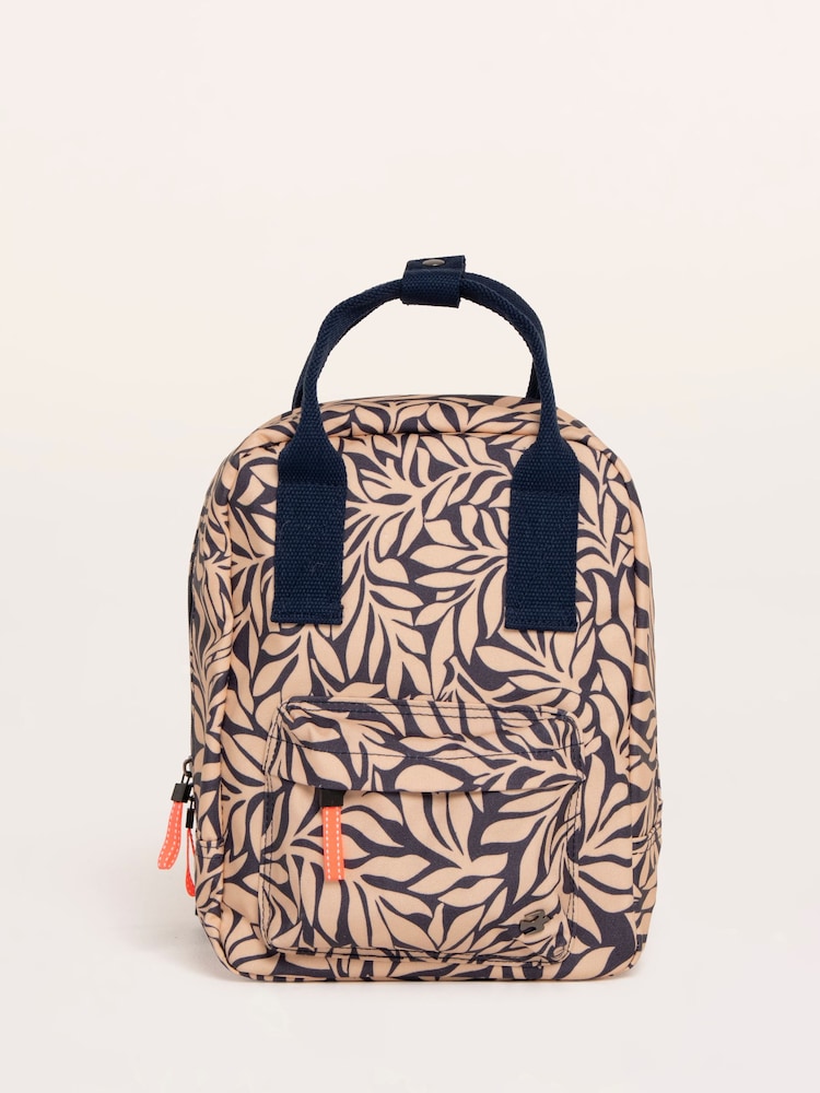 Brakeburn Cream Megan Folk Vine Printed Backpack - Image 1 of 6 Brakeburn Cream Megan Folk Vine Printed Backpack - Image 1 of 6