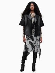 AllSaints White Ria Jackie Dress - Image 3 of 5