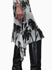 AllSaints White Ria Jackie Dress - Image 4 of 5
