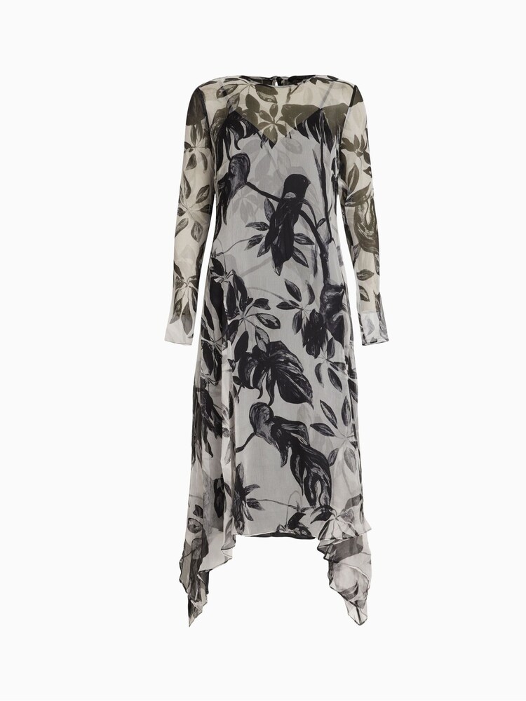 AllSaints White Ria Jackie Dress - Image 5 of 5