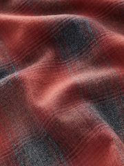 Red Twin Pocket Check Long Sleeve Shirt - Image 7 of 7