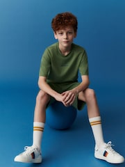 Khakigrün - Paul Smith Junior Jungen Set mit Top und Shorts - Bild 6 von 15