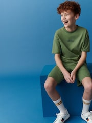 Khakigrün - Paul Smith Junior Jungen Set mit Top und Shorts - Bild 7 von 15