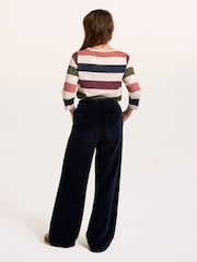 Brakeburn Lulworth Multi Colour Stripe 3/4 Sleeve T-Shirt - Obrázek 2 z 6