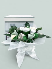 Babyblooms Grey 100% Cotton Welcome Posy With Snuggle Wrap Gift Set - Image 1 of 8