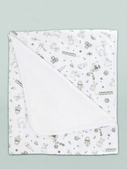 Babyblooms Grey 100% Cotton Welcome Posy With Snuggle Wrap Gift Set - Image 7 of 8