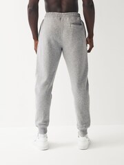 Grey Slim Fit Cotton Blend Cuffed Joggers - Image 3 of 7