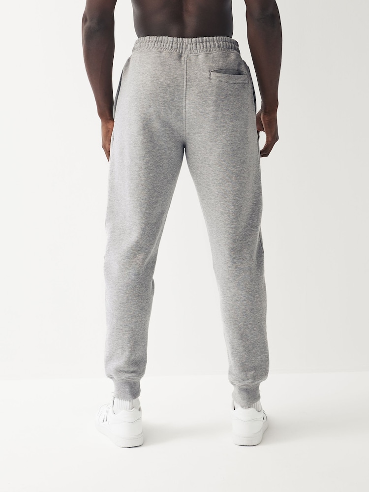 Grey Slim Fit Cotton Blend Cuffed Joggers - Image 3 of 7