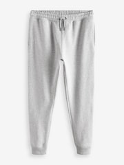 Grey Slim Fit Cotton Blend Cuffed Joggers - Image 5 of 7