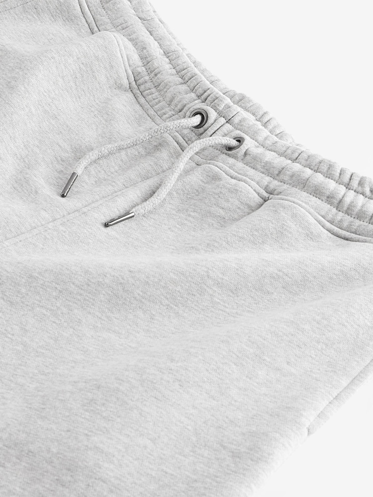 Grey Slim Fit Cotton Blend Cuffed Joggers - Image 6 of 7
