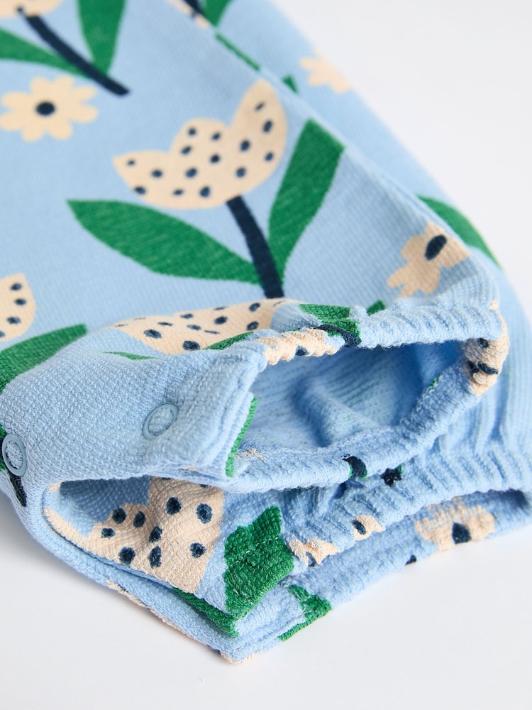 White/Blue/Red Baby Vest Rompers 3 Pack - Image 7 of 7 White/Blue/Red Baby Vest Rompers 3 Pack - Image 7 of 7