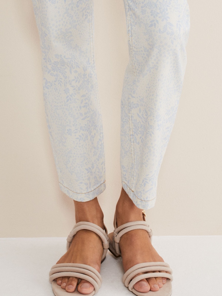 Phase Eight Cream Suede Sandals - Image 1 of 7 Phase Eight Cream Suede Sandals - Image 1 of 7