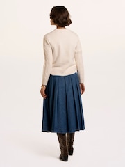 Brakeburn Blue Hiba Skirt - Image 2 of 6
