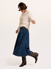 Brakeburn Blue Hiba Skirt - Image 3 of 6