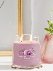 Yankee Candle Purple Signature Medium Jar Wild Orchid Scented Candle - Image 1 of 4