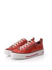 Moda in Pelle Filician Zip & Lace Chunky Slab Sole Trainers - Image 2 of 4