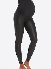 SPANX® Maternity Faux Leather Leggings - Image 1 of 2