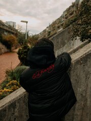 Hype X Ed Hardy Kids Black Tiger Puffer Jacket - Image 2 of 9