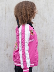 Hype X Ed Hardy Kids Pink Tiger Souvenir Jacket - Image 5 of 5